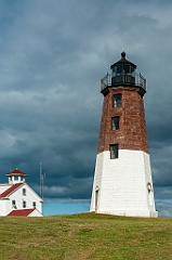 Point Judith Lighthouse in Rhode Island
